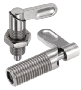 Cam-action indexing plungers  stainless steel 