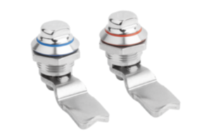 Quarter-turn locks, stainless steel  in Hygienic DESIGN