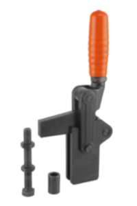 Toggle clamps vertical  heavy-duty with full holding arm