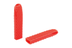 Plastic grips rectangular with rectangular opening