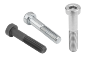 Socket head screws with low head DIN 6912