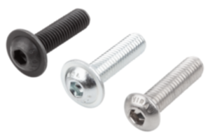 Button head screws, EN ISO 7380