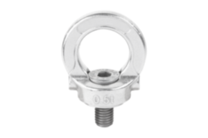 Ring bolts, stainless steel, revolving high-strength