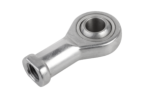 Rod ends with plain bearing internal thread, stainless steel, DIN ISO 12240-4