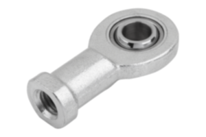 Rod ends with plain bearing  internal thread, narrow head, DIN ISO 12240-1, maintenance-free