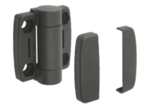 Hinges  plastic, with detent