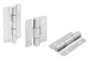 Hinges, stainless steel  with preset friction