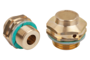 Vent screws brass  with check valve