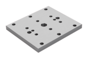 Baseplate  for centric vice