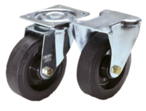 Swivel and fixed castors  standard version