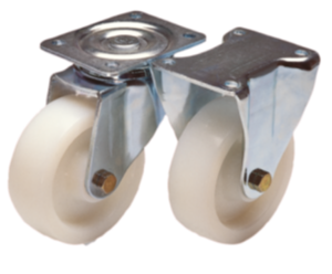 Swivel and fixed castors  heavy-duty version