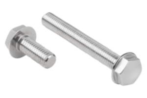 Hexagon head bolts, stainless steel  in Hygienic DESIGN